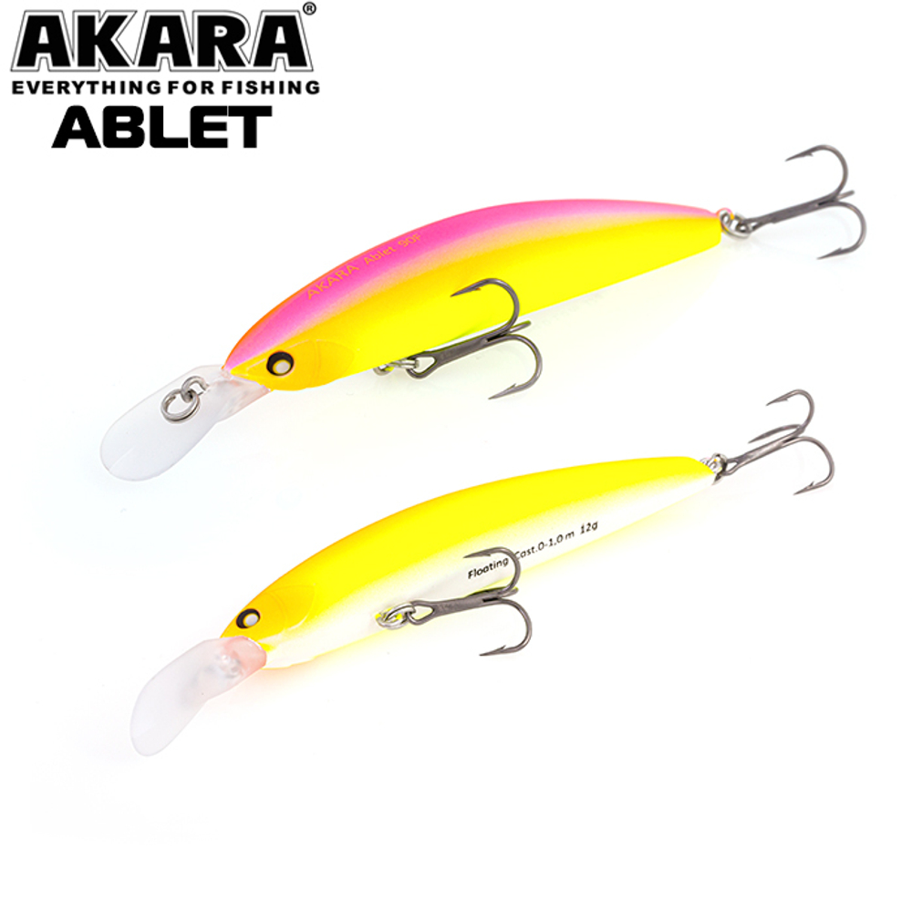 Воблер Akara Ablet 90F 12гр. (3/7 oz 3,5 in) A169