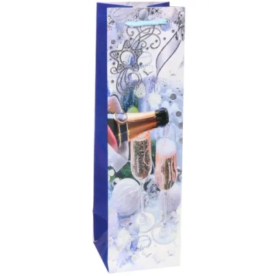 Пакет под бутылку «Напитки» 11*38*11 см