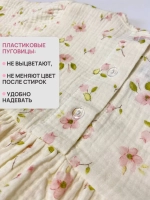 Платье муслиновое летнее в садик