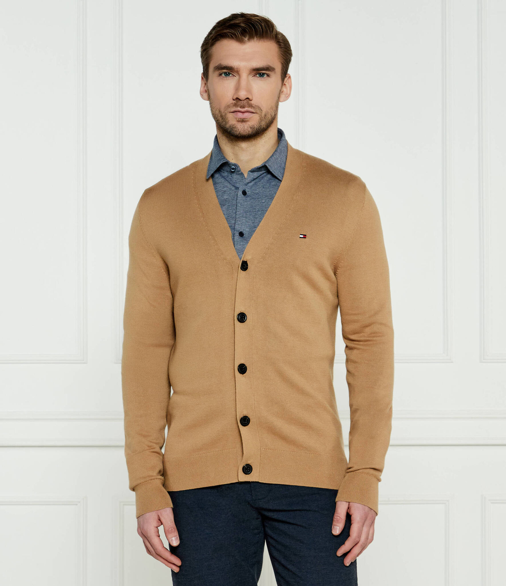 Кардиган ESSENTIAL Tommy Hilfiger - светло-коричневый(MW0MW33111)