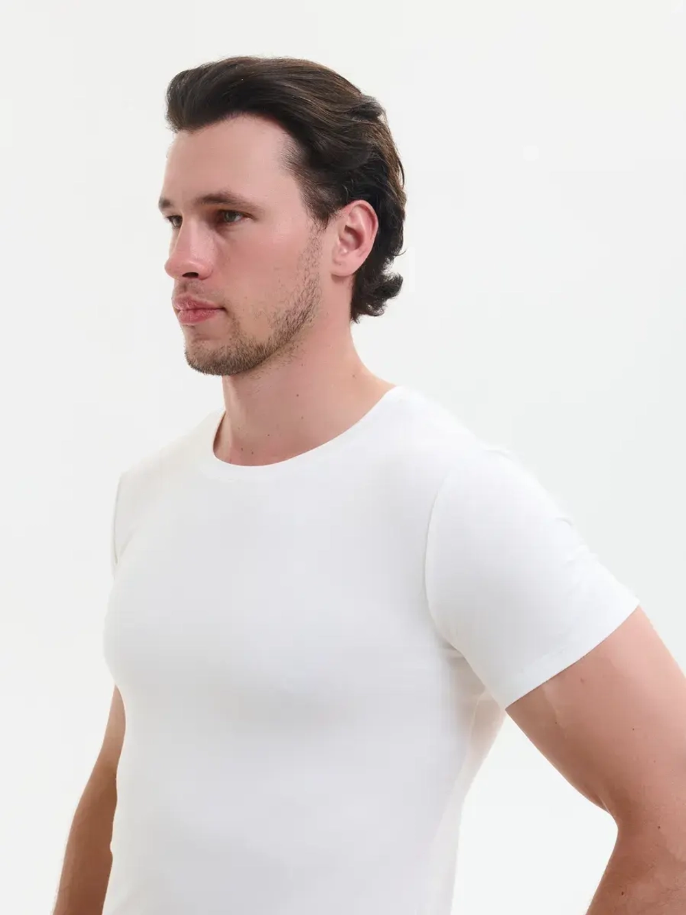 Футболка спортивная однотонная