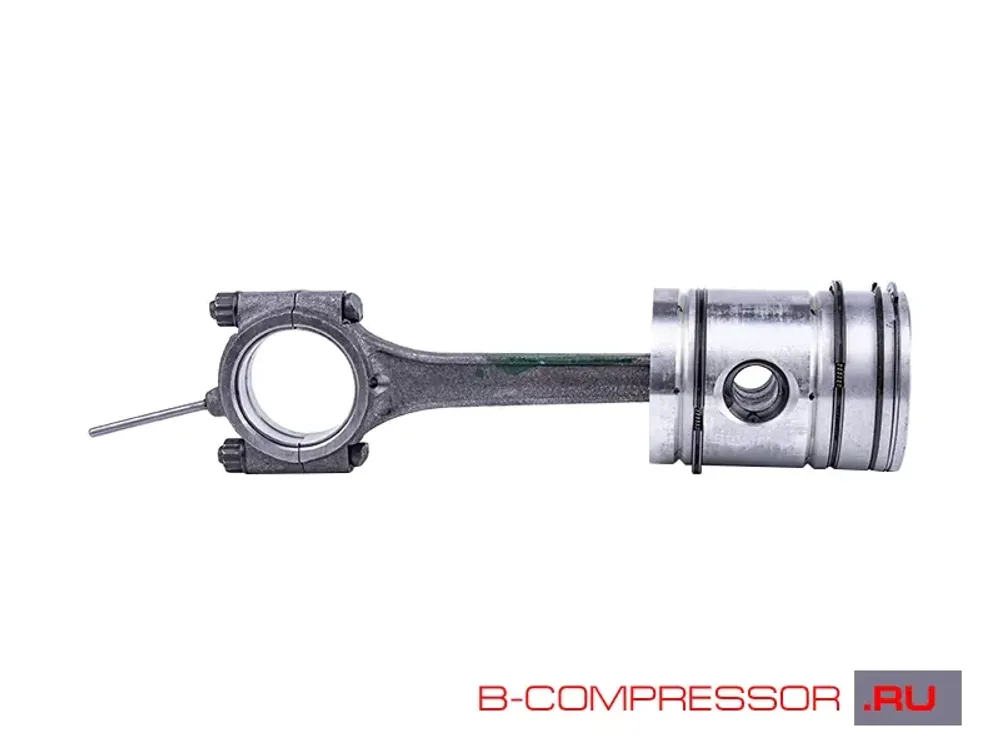 Поршень с шатуном ЦНД для компрессора К33.06.00.300