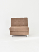 Стильный компактный диван Фабрики ОНИКС из практичного и износостойкого материала с оригинальным дизайном, вместительным ящиком для хранения, мягким наполнителем для дома, дачи и офиса