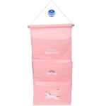 Карман настенный подвесной «ФРАТТИ БУМ», принт единорожка, три секции, 30*63см (лейбл Селфи)