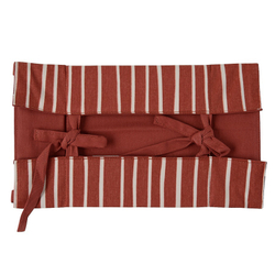 Корзинка для хлеба 30х30 Tkano Prairie Полоски тарракотовая