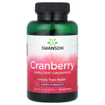 Swanson, Клюква, концентрат из цельных фруктов, суперсила, 60 мягких таблеток