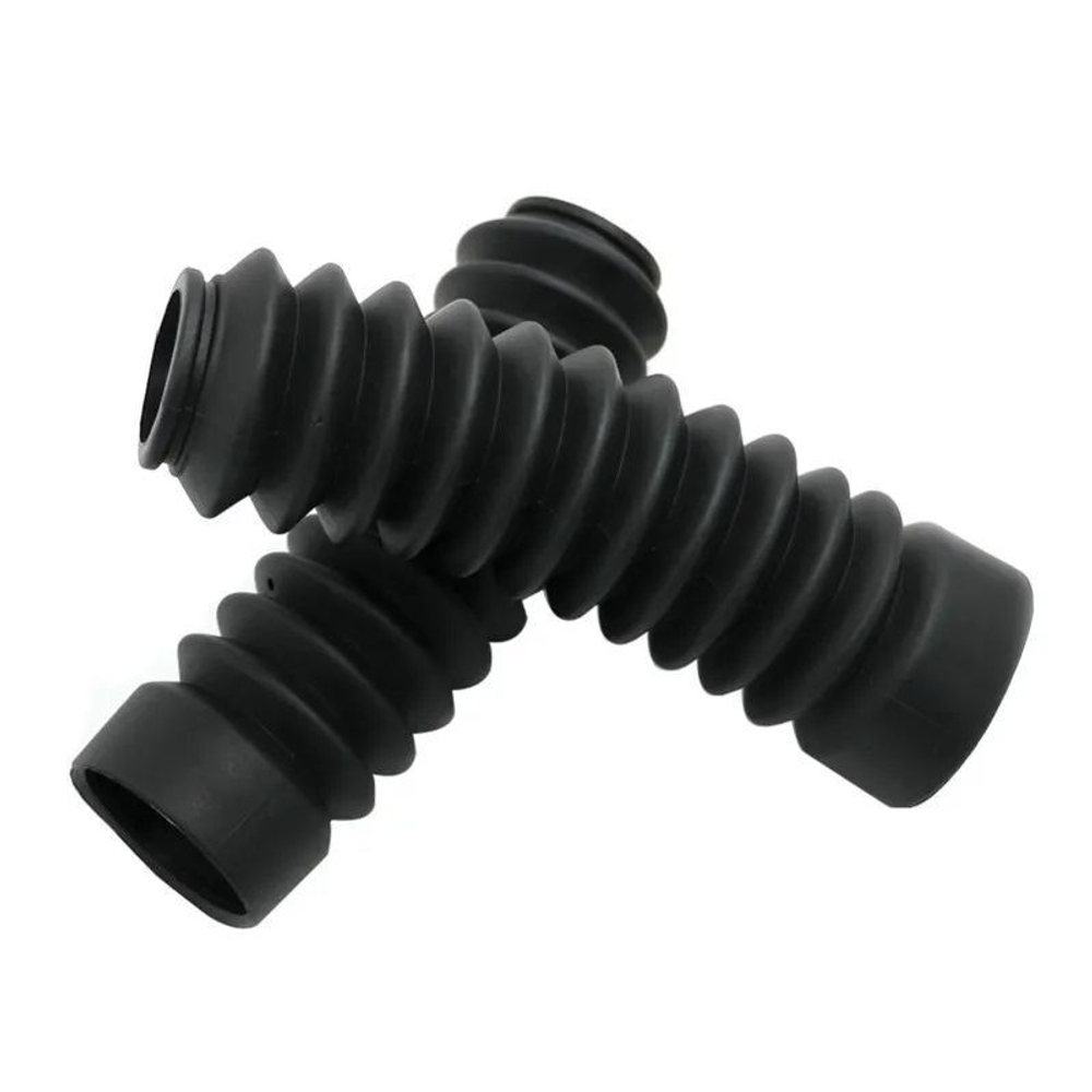 Гофры пыльники амортизаторов L200mm D50mm d30mm (2 шт) для электровелосипеда мопеда скутера