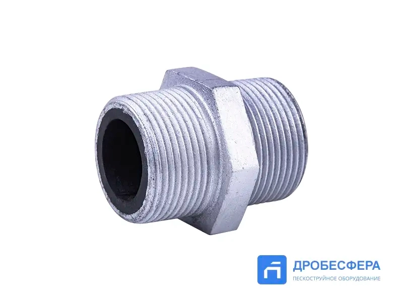 Ниппель 1-1/4" обрезиненный General Engineering арт. GN-019