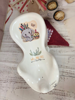 Горка в ванну ДИКИЙ ЗАПАД антискольз. (Tega) (белый Слоник)