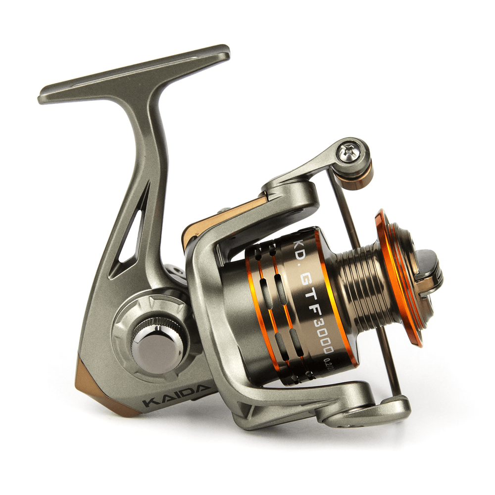 Катушка безынерционная Kaida KD.GTF G002-30A (3000, 4+1BB, мет. шпуля)