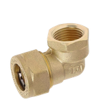 Уголок для гоф. трубы 15х1/2 F VER-PRO (160/10шт)