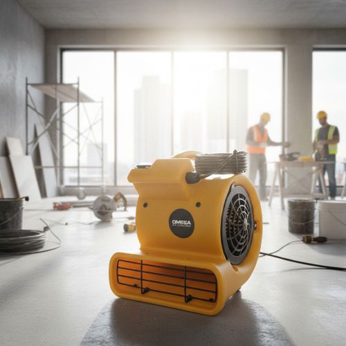 Вентилятор радиальный центробежный CD 3000 Omega Air Control - [для полов / 580 куб. в час]