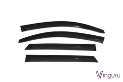 Дефлекторы окон Vinguru HYUNDAI Tucson III 2015-2018, 2018-2021 , накладные, AFV85615