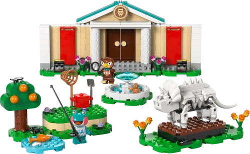 Конструктор LEGO Animal Crossing 77056 Музейная коллекция Блатерса