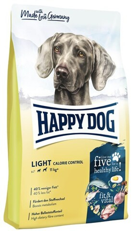 Happy Dog Fit & Vital Calorie Control (птица, лосось, рыба, ягненок, мидии)