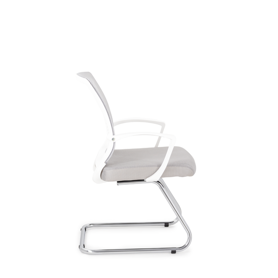 Кресло СН-800 Энжел белый Н/п Нео СН TW-71/Е71-к (серебристый)