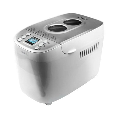 Мультипечь (хлебопечка) CENTEK CT-1415, таймер, 15 программ, LCD-дисплей, мощность 860 Вт