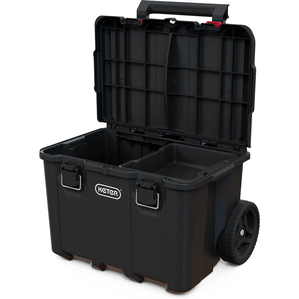 Ящик для инструментов на колесах KETER Stack's system cart 17210777 (52,5 х 41,1 х 55,5 см)