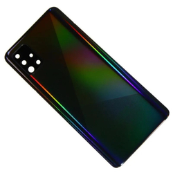 Задняя крышка для Samsung Galaxy A51 (SM-A515F) Черный - Премиум