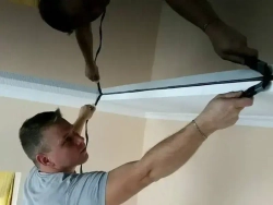 Натяжной потолок своими руками. Комплект 600*500. MSD Classic. Матовый