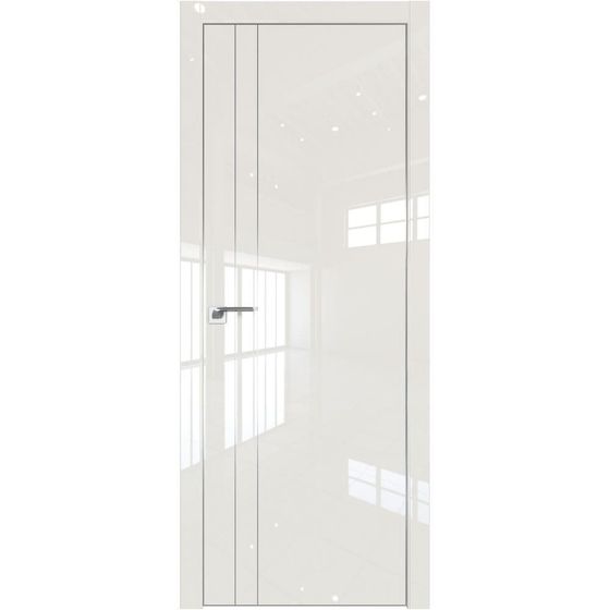 Profil Doors 12LE магнолия люкс с алюминиевым молдингом профиль серебро