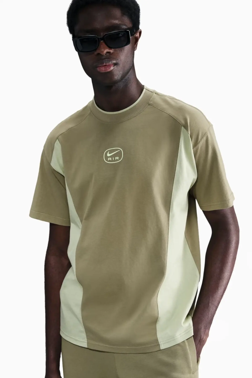 Футболка Nike Swoosh Air - бежевый