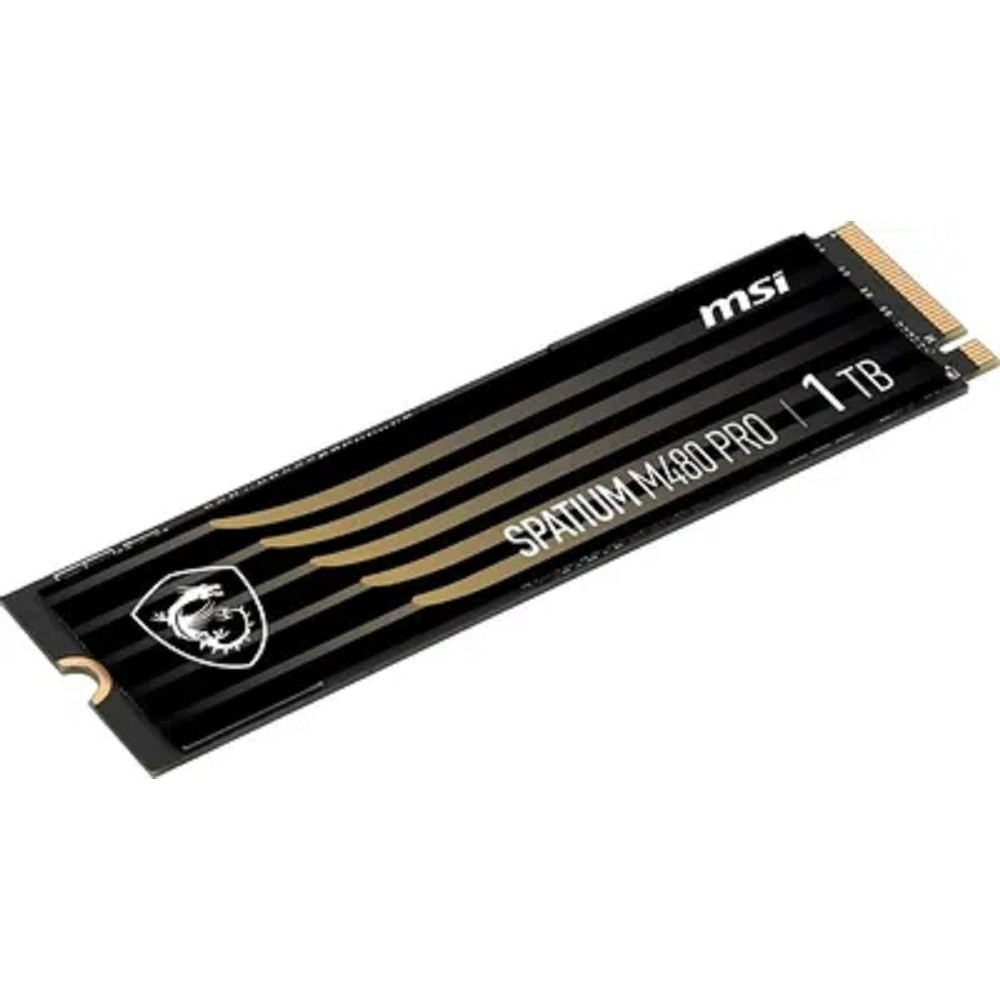 SSD диск Твердотельный накопитель SSD MSI 1TB PCIe 4.0 NVMe M.2 SPATIUM M480 PRO