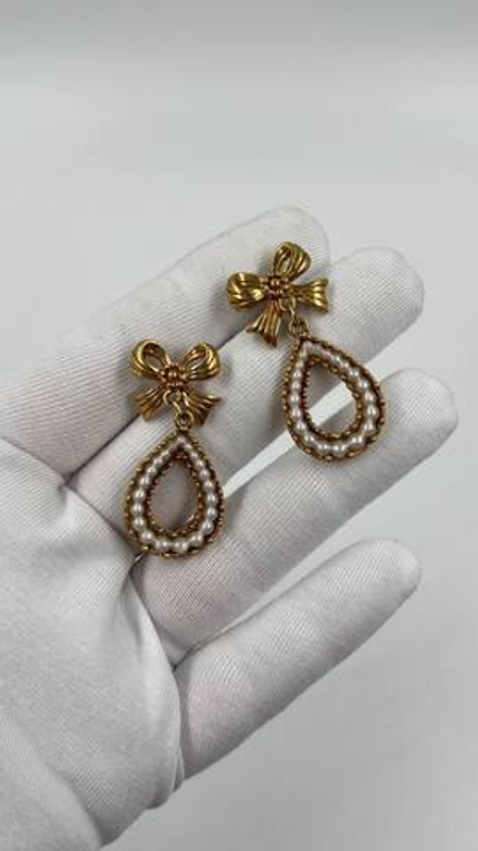 Серьги с бантами Avon