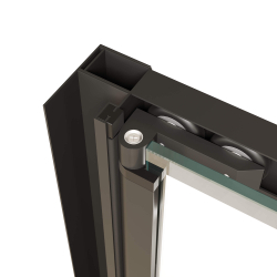 Душевая дверь складная «Книжка» в нишу RGW PA-21B (1200)