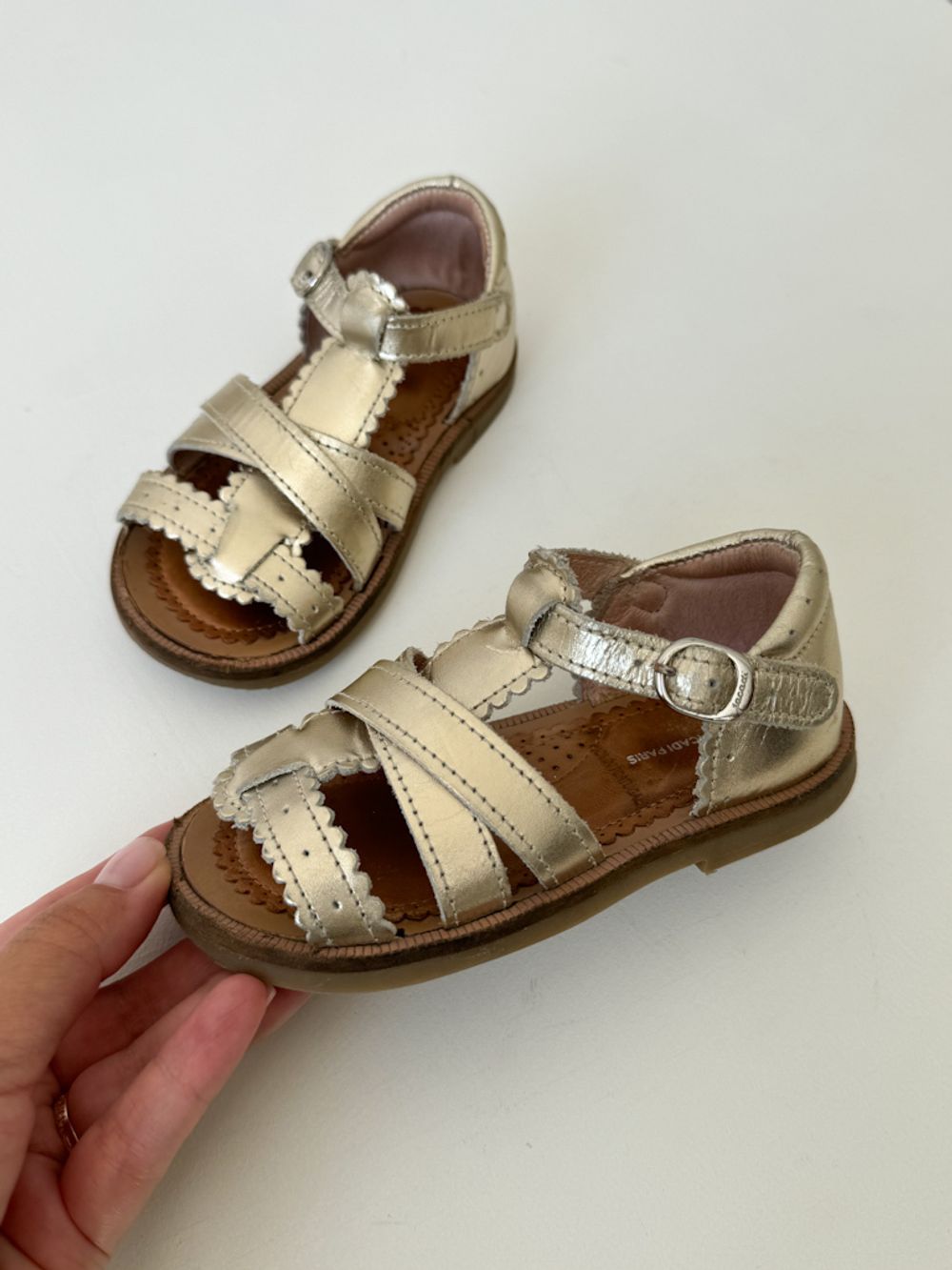 Кожаные босоножки Jacadi, 23