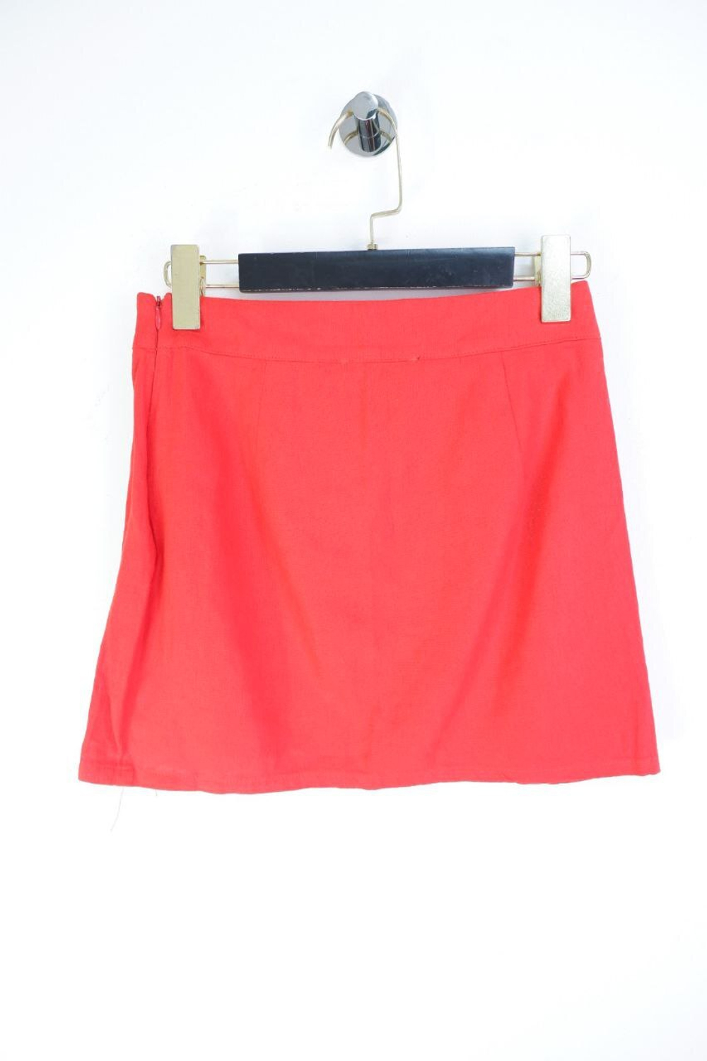 Юбка  Forever21 яркая со льном 40  размер