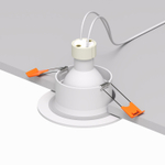 DK3016-WH Встраиваемый светильник влагозащ., IP 65, 50 Вт, GU10, белый, алюминий