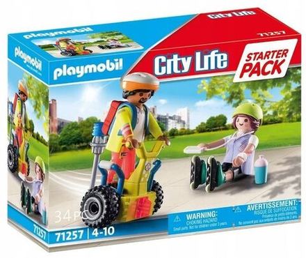 Конструктор Playmobil City Life Starter Pack Стартовый набор Спасение 71257