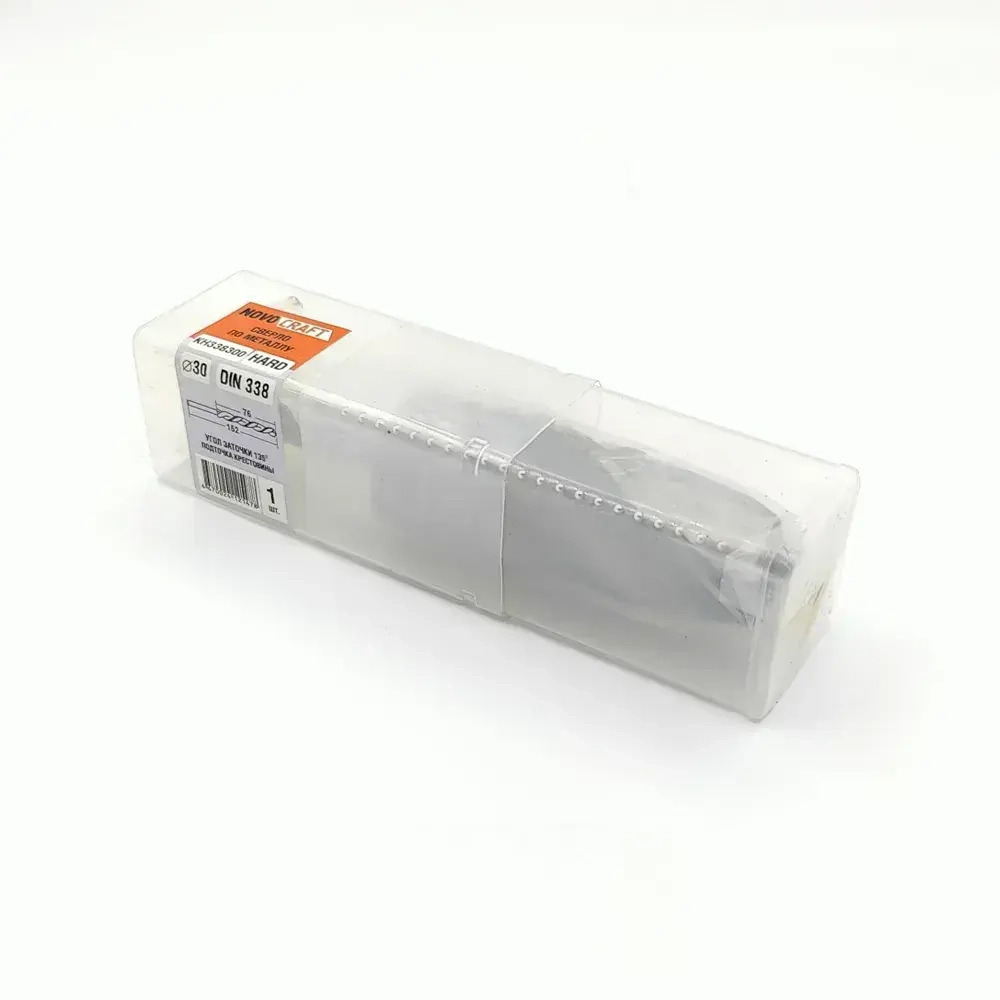 Сверло по металлу 30,0 мм Hard хвостовик 12 мм, DIN 388, уп. 1 шт.