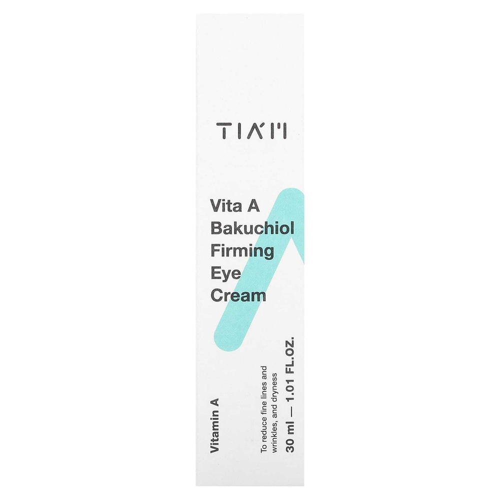 Tiam, Укрепляющий крем для кожи вокруг глаз Vita A Bakuchiol, 30 мл (1,01 жидк. унц.)