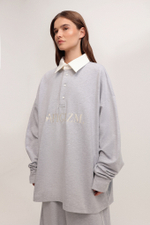 Джемпер поло с вышивкой