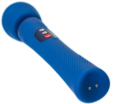 Мощнейший мибромассажер FF VIM VIBRATING WAND, синий.