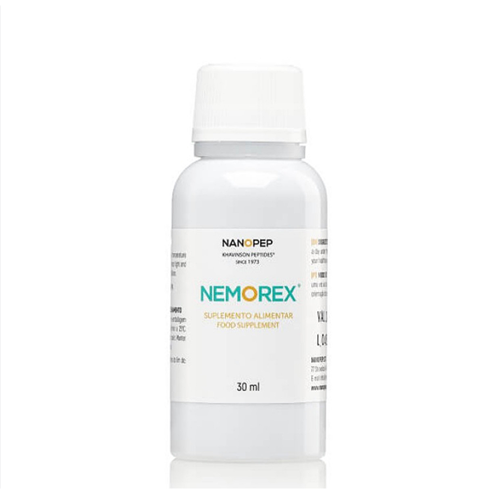 Биорегуляторные пептиды  Формула Nemorex® содержит современные биорегуляторные пептиды, участвующие в межклеточной коммуникации и поддержке естественных процессов обновления организма.