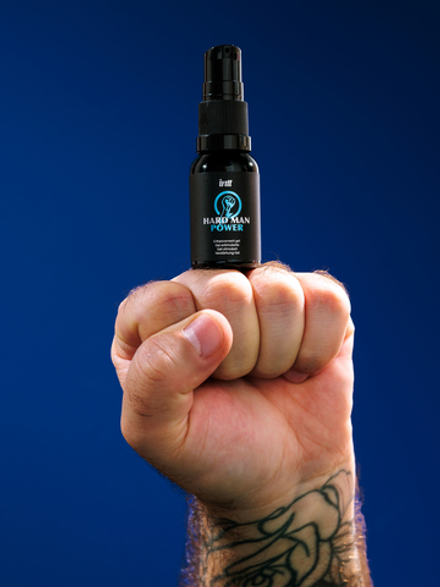 Мужской усиливающий ощущения гель HARD MAN POWER с теплом и холодом, 15 мл
