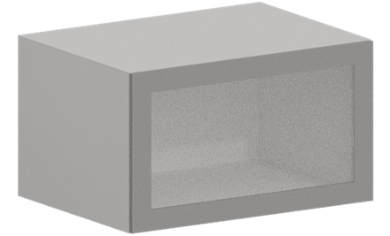 Кухня Модуль ШВГС 819 Графит / Лайт Грей