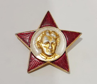 Значок СССР Октябрятская звездочка