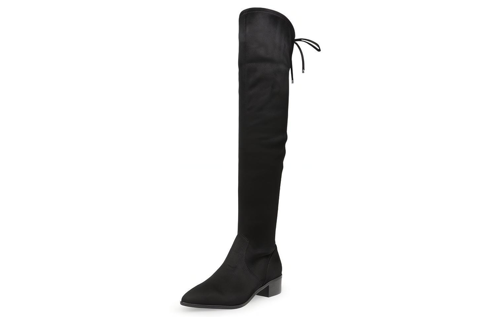 STEVE MADDEN PU Over the knee Boots 4.5cm Women"s