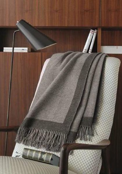 Плед 130x185 Somma Hastings 011 grigio