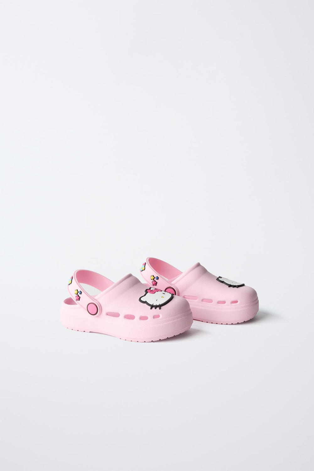 ZARA РЕЗИНОВЫЕ САБО HELLO KITTY © SANRIO, РОЗОВЫЙ