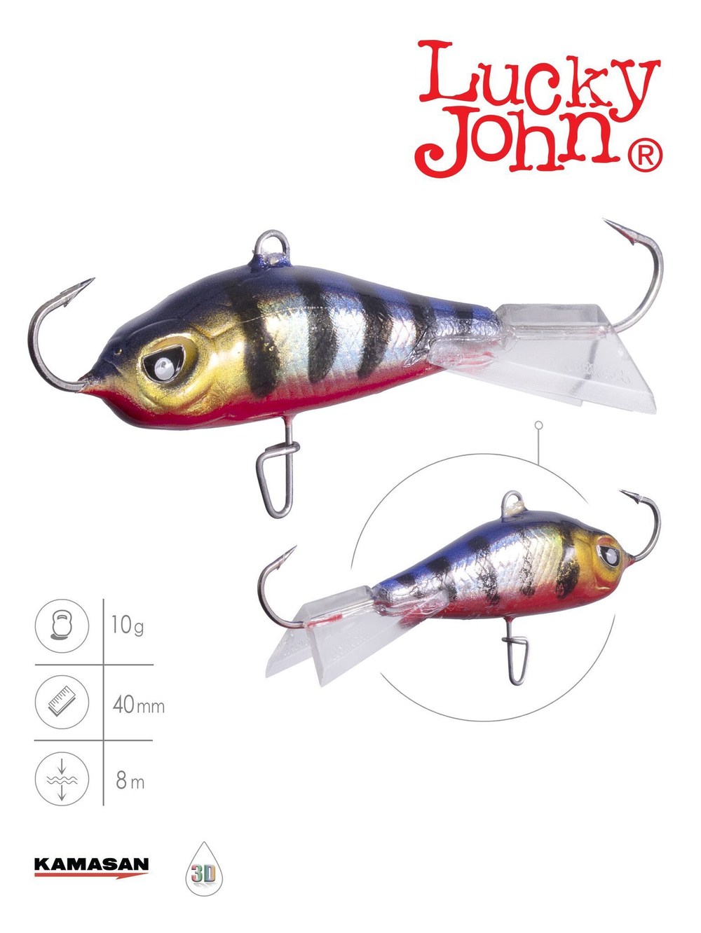 Балансир Lucky John BALTIC 6 60мм/53