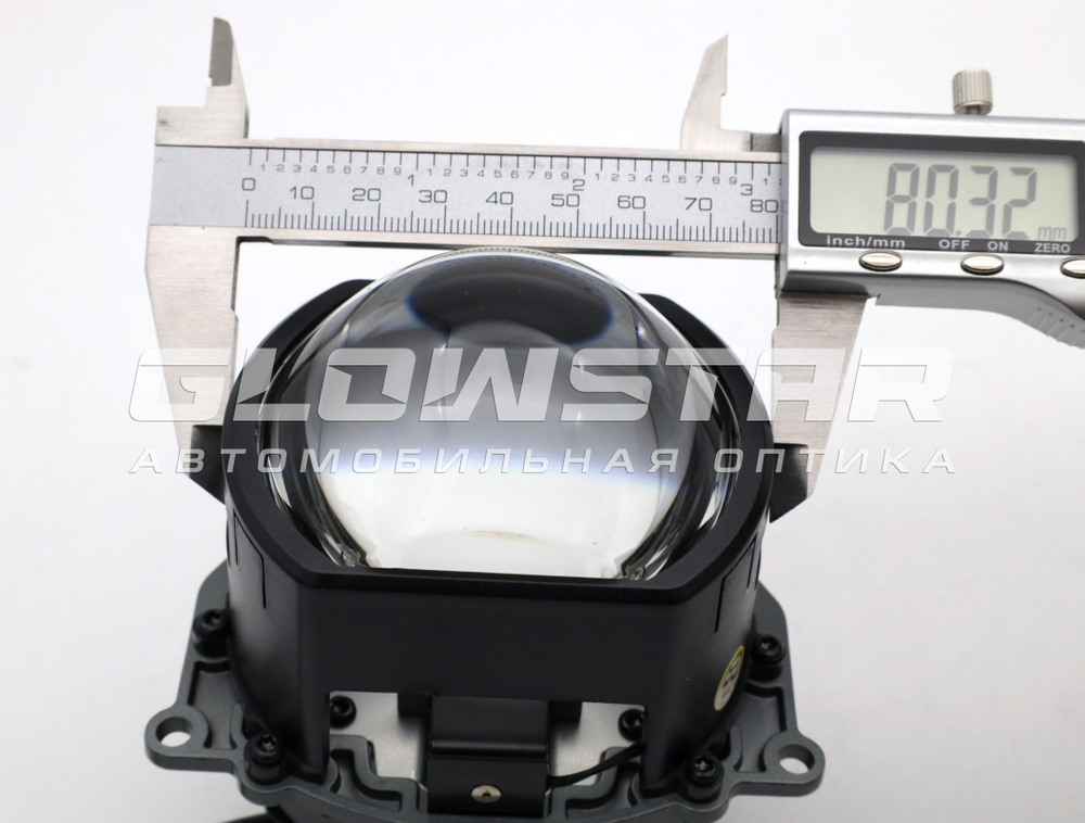 Билед модули Aozoom X9 (прямоугольные) 3.0 дюйма, 12V 52/57W, 4300/4600Lm (комплект, 2шт)