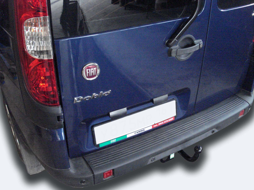Фаркоп(прицепное) Лидер-Плюс для FIAT DOBLO (223) 2001-2010(паспорт и сертификат в комплекте)(без электрики)F203-A