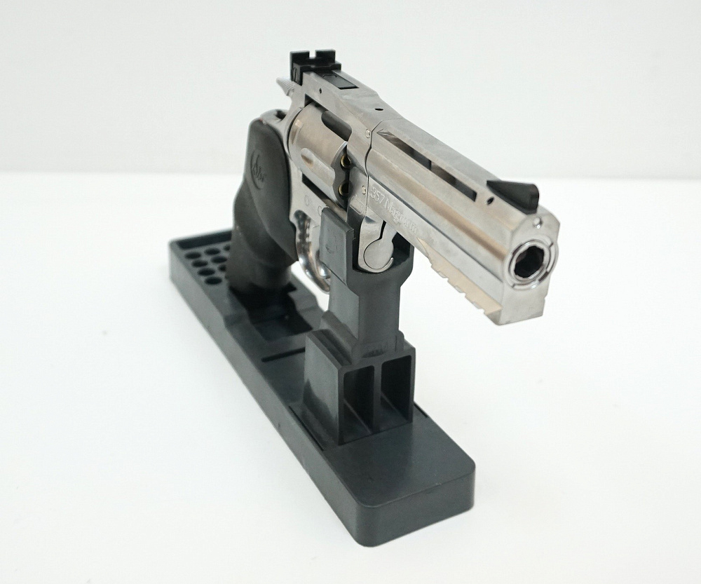 Револьвер пневматический ASG Dan Wesson 715-4 Silver (пулевой)