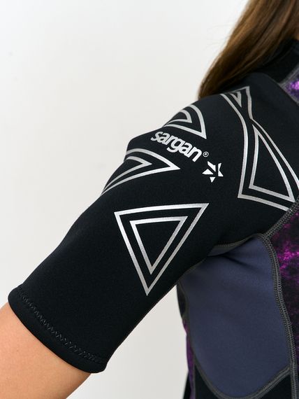 Гидрокостюм Sargan Nero 2.0 Shorty lady 2 мм GalaxyAPE-07/черный