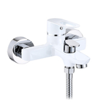 Смеситель для ванны HANSEN H30018-F белый